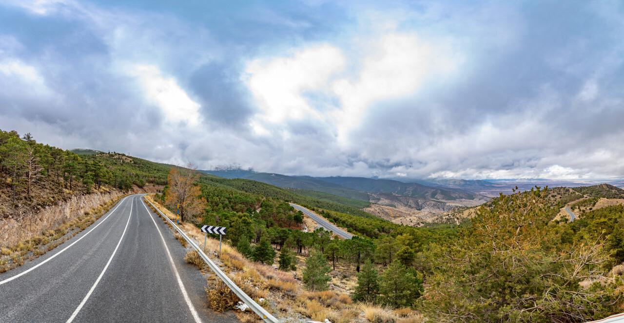 aldeire andalucia spain travel road landscape