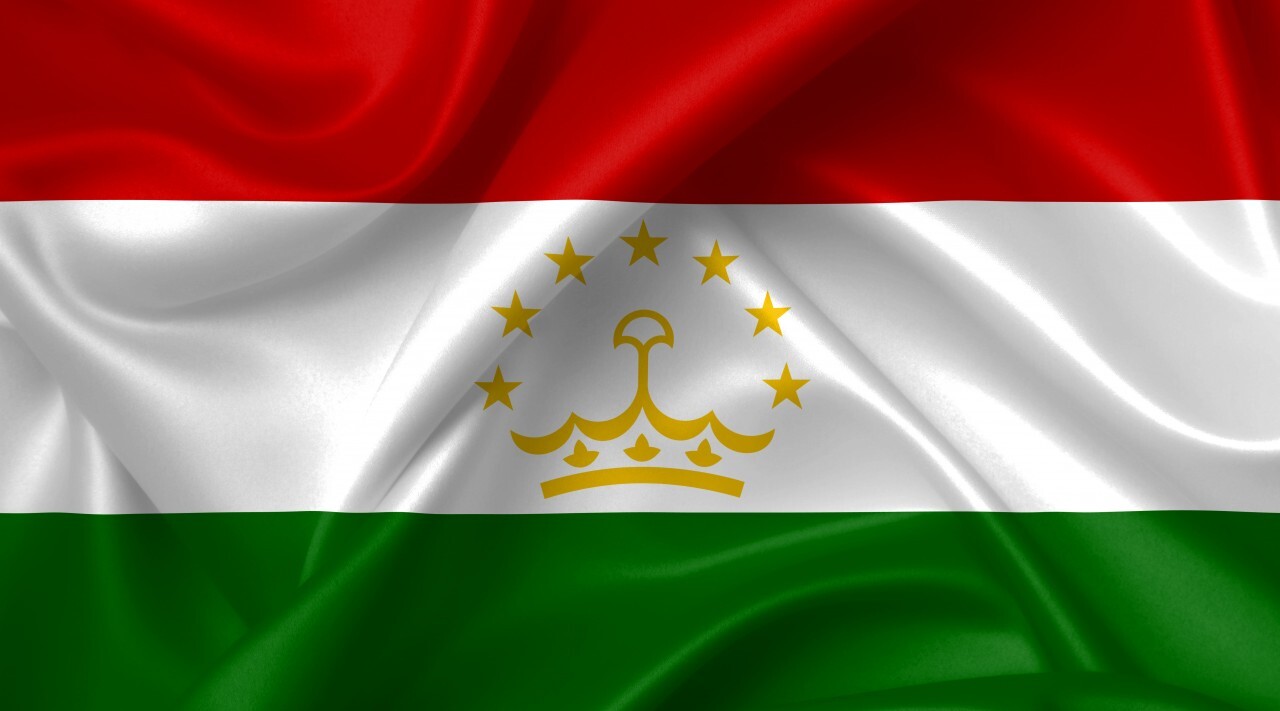 Флаг Таджикистана 4к