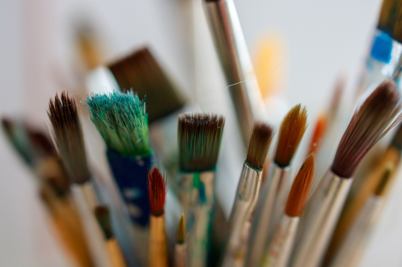 Brush collection by an artist - Photo #6137 - motosha | Free Stock Photos