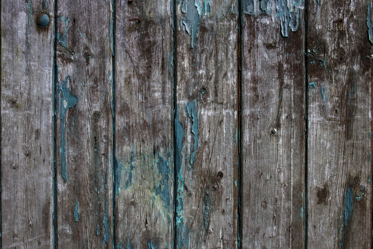 Wall Mural old wood planks texture 