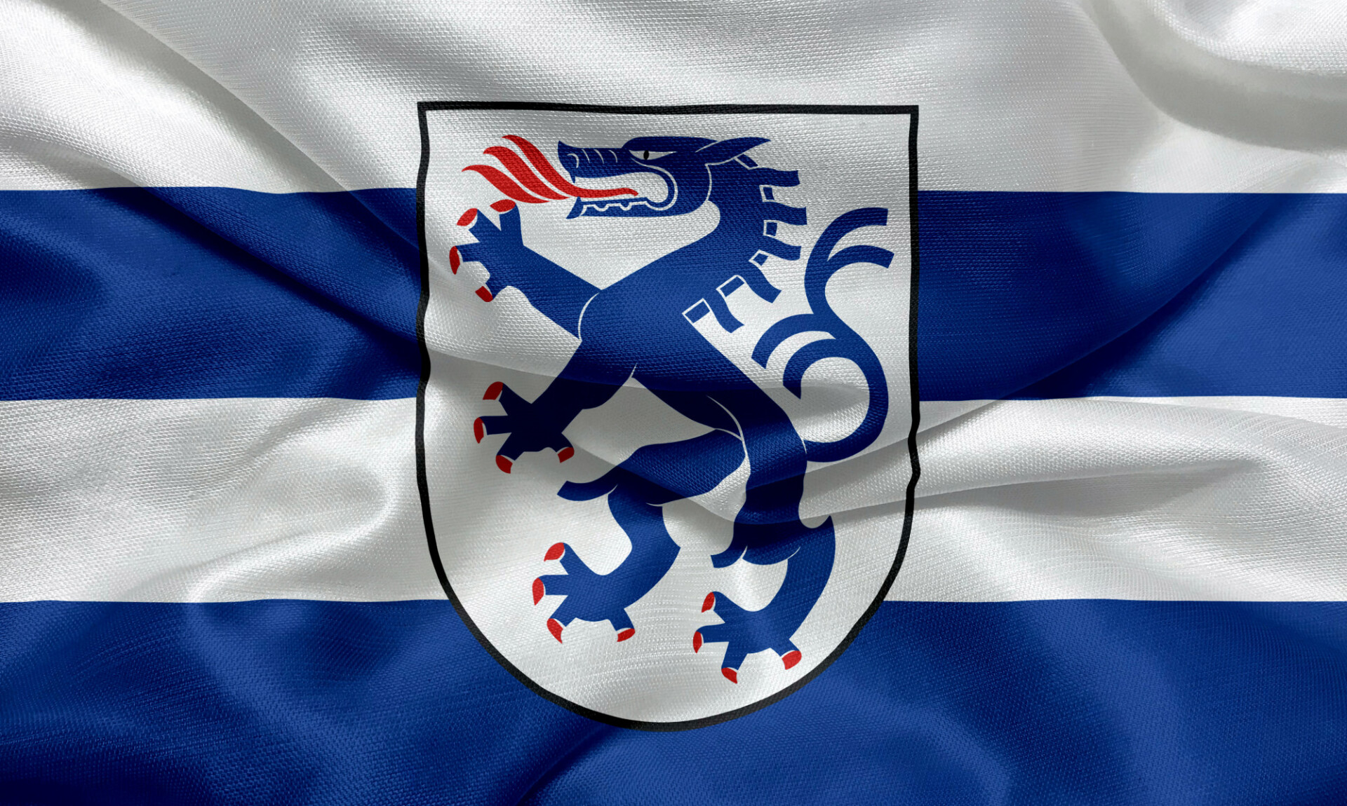 Flag of Ingolstadt, Bavaria