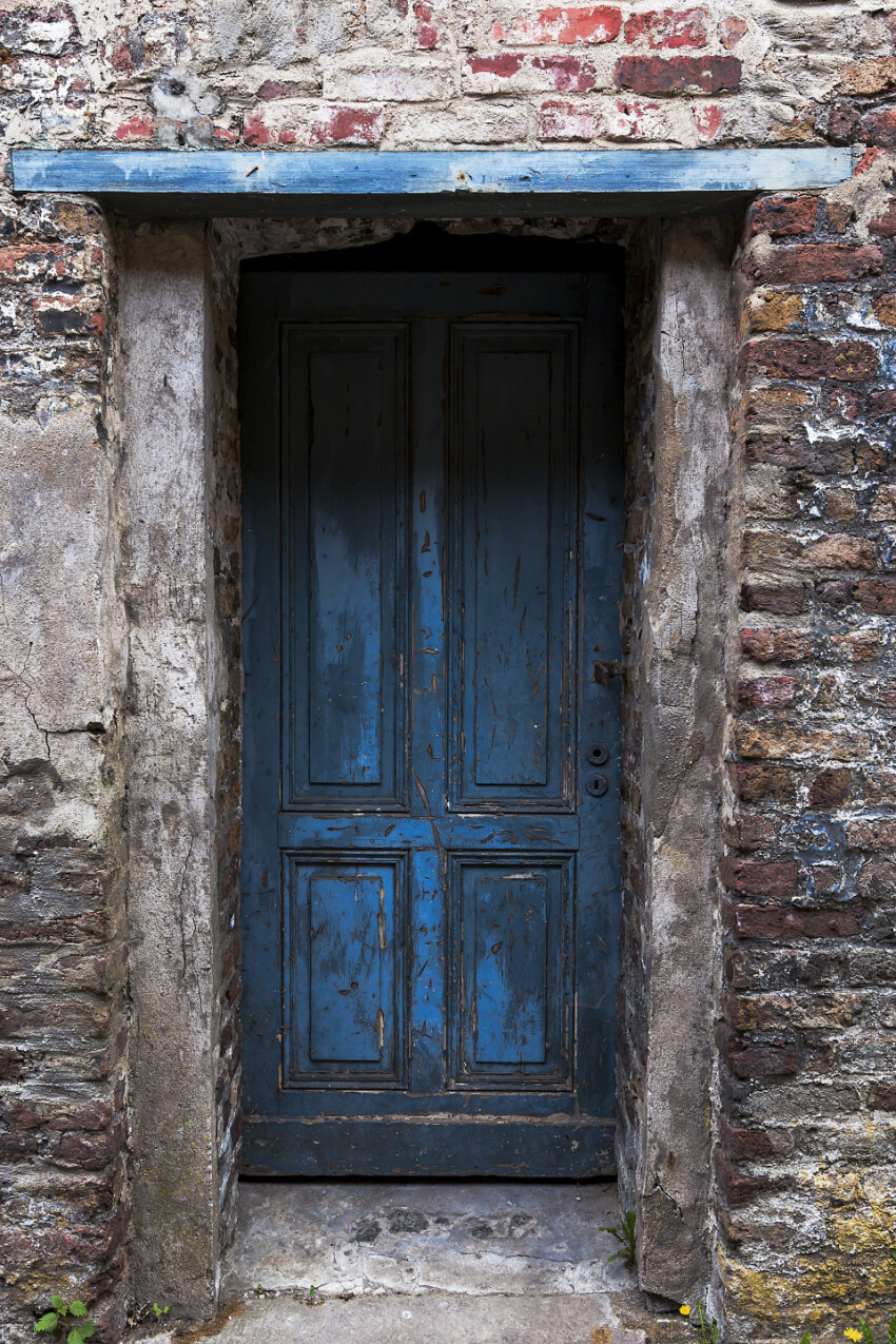 old blue door - Photo #3713 - motosha | Free Stock Photos