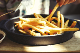 Stock Image: delicious fries