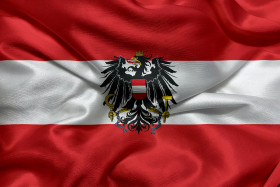 Stock Image: Flag of Austria