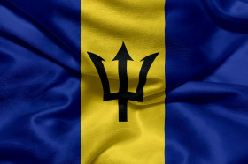 Stock Image: Flag of Barbados