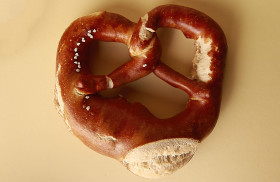 Stock Image: pretzel from above