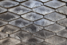 Stock Image: slate stone wall texture background