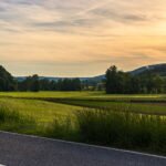beautiful landscape on roadside beautiful landscape on roadside