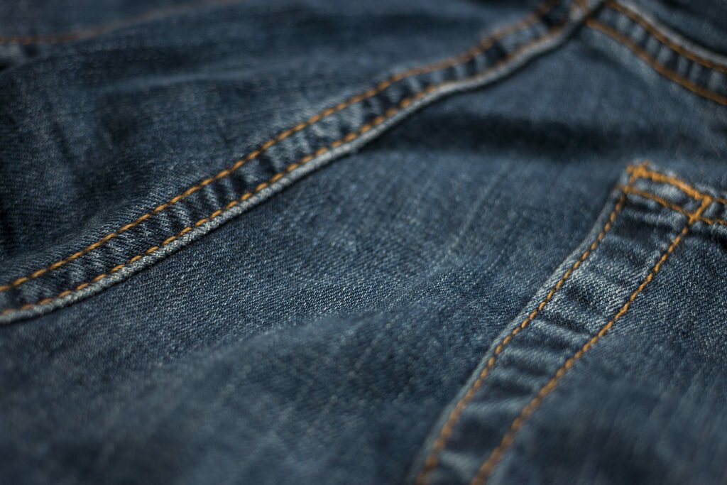 blue denim