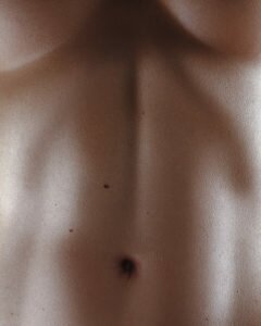 natural female belly