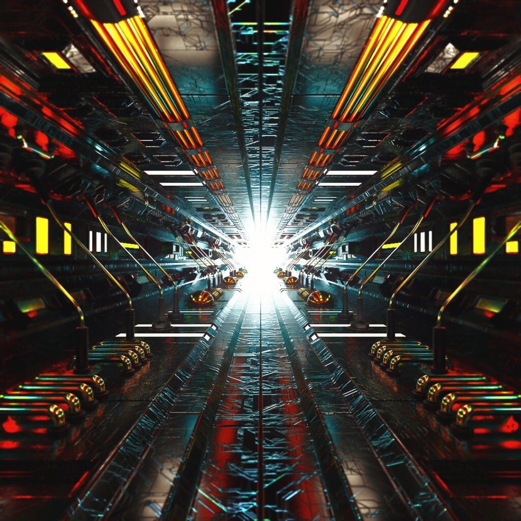 space ship corridor 02