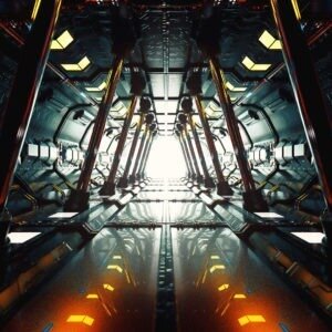 space ship corridor